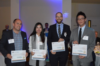 4 winners of the Student Awards